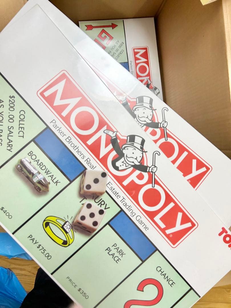 MONOPOLY ボードゲーム Parker Brothers 新品未開封 3