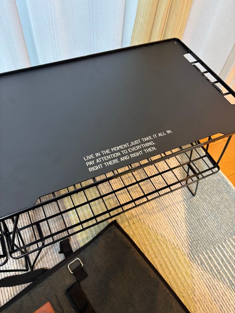 ユニフレーム　フィールドラック　4個　天板　収納バッグ　キャンピングムーン