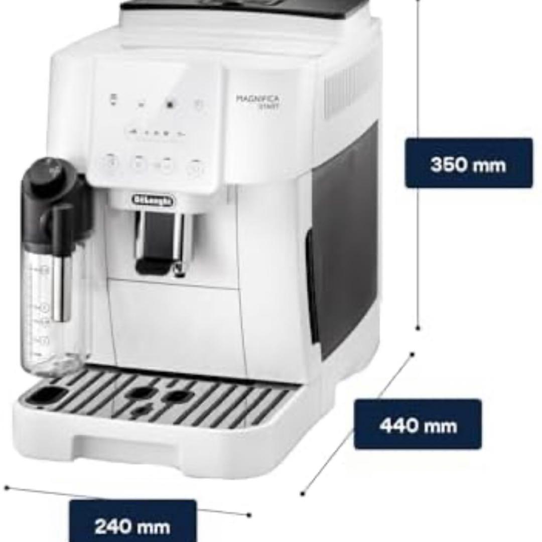 デロンギ 全自動コーヒーマシン マグニフィカスタート ECAM22062W 新品