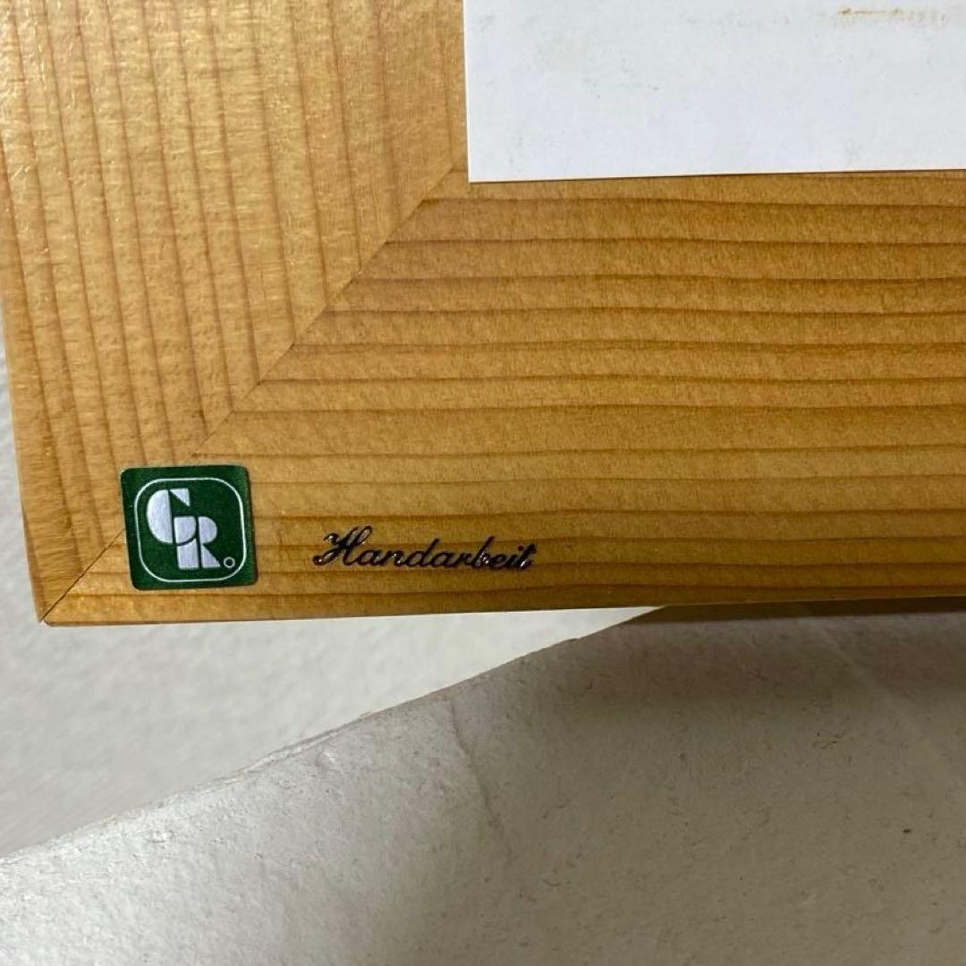 ドイツ製　木製　ギュンターライヒェル　壁飾り