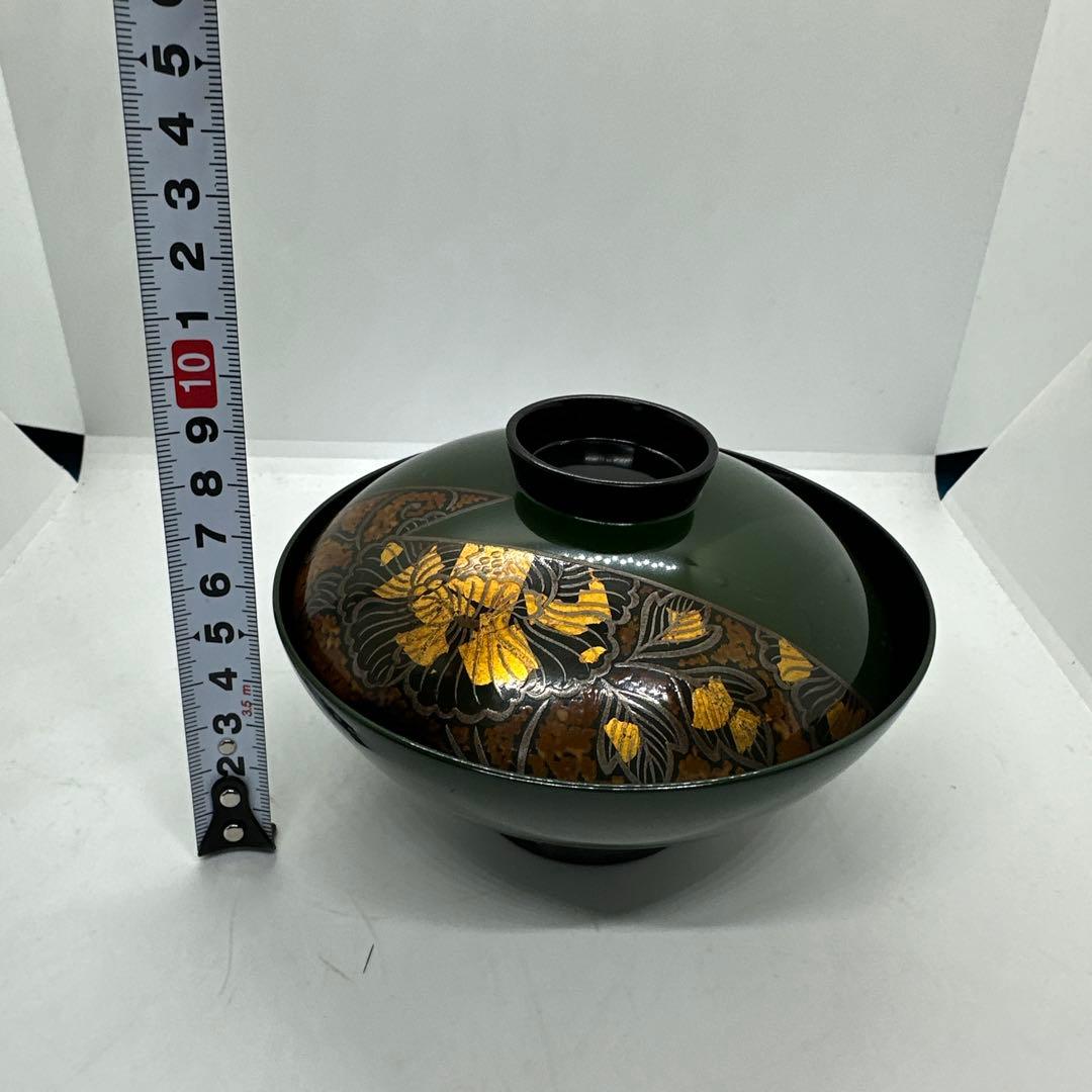 【HMZ681】輪島塗　吸物椀　十客　高橋　長期保管品