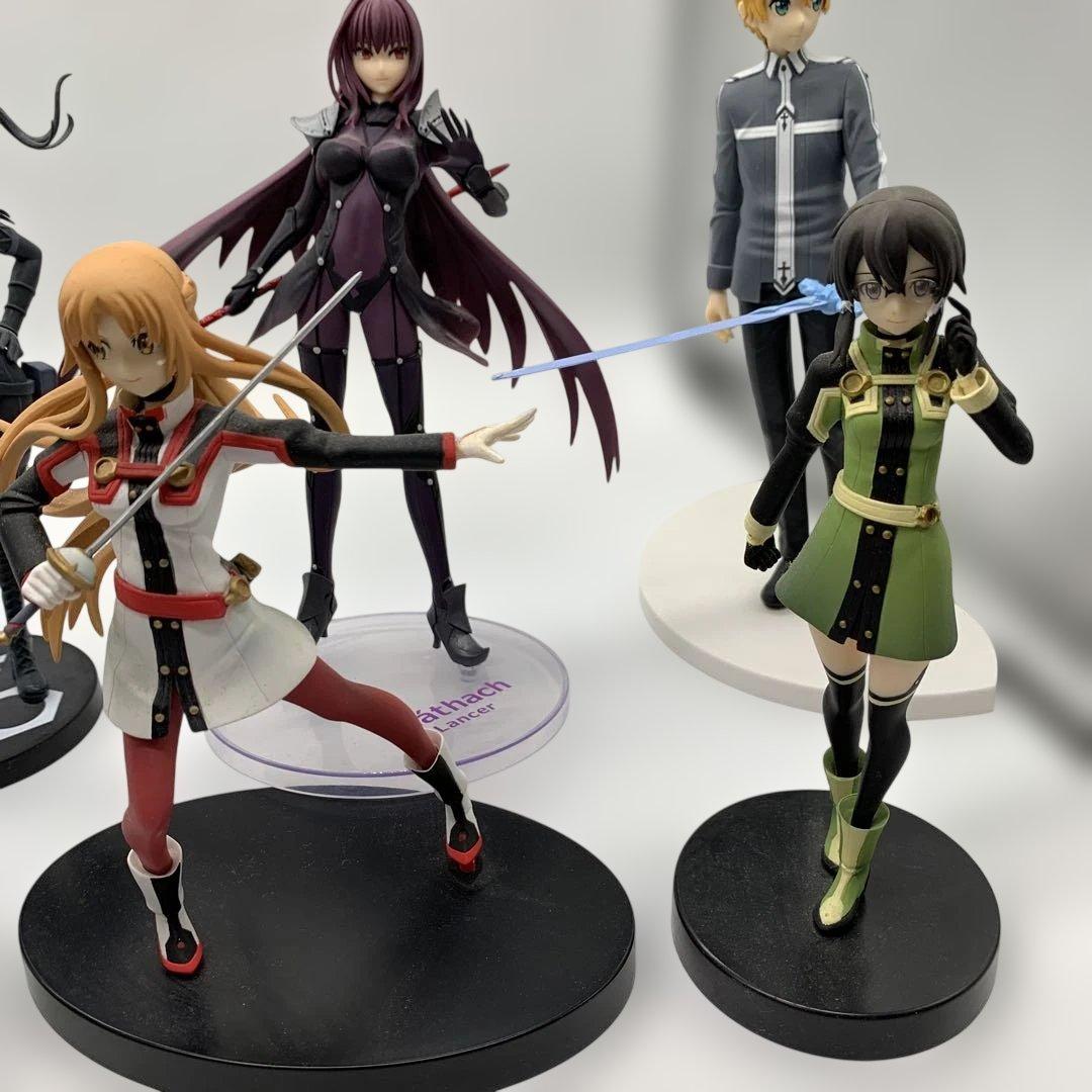 アニメフィギュア 8体まとめ売り（SAO・Fate・GGO 他）