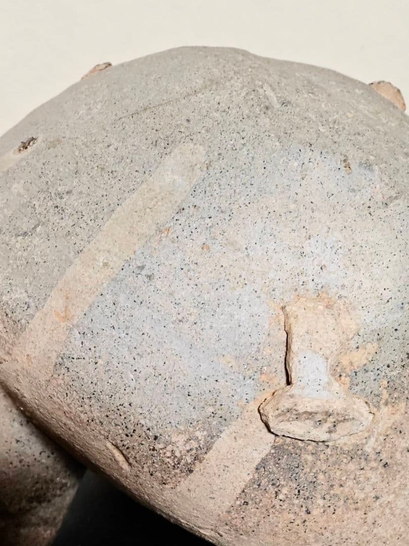 須恵器平瓶　古墳時代　考古発掘品　花呼ぶ器　見立て花器