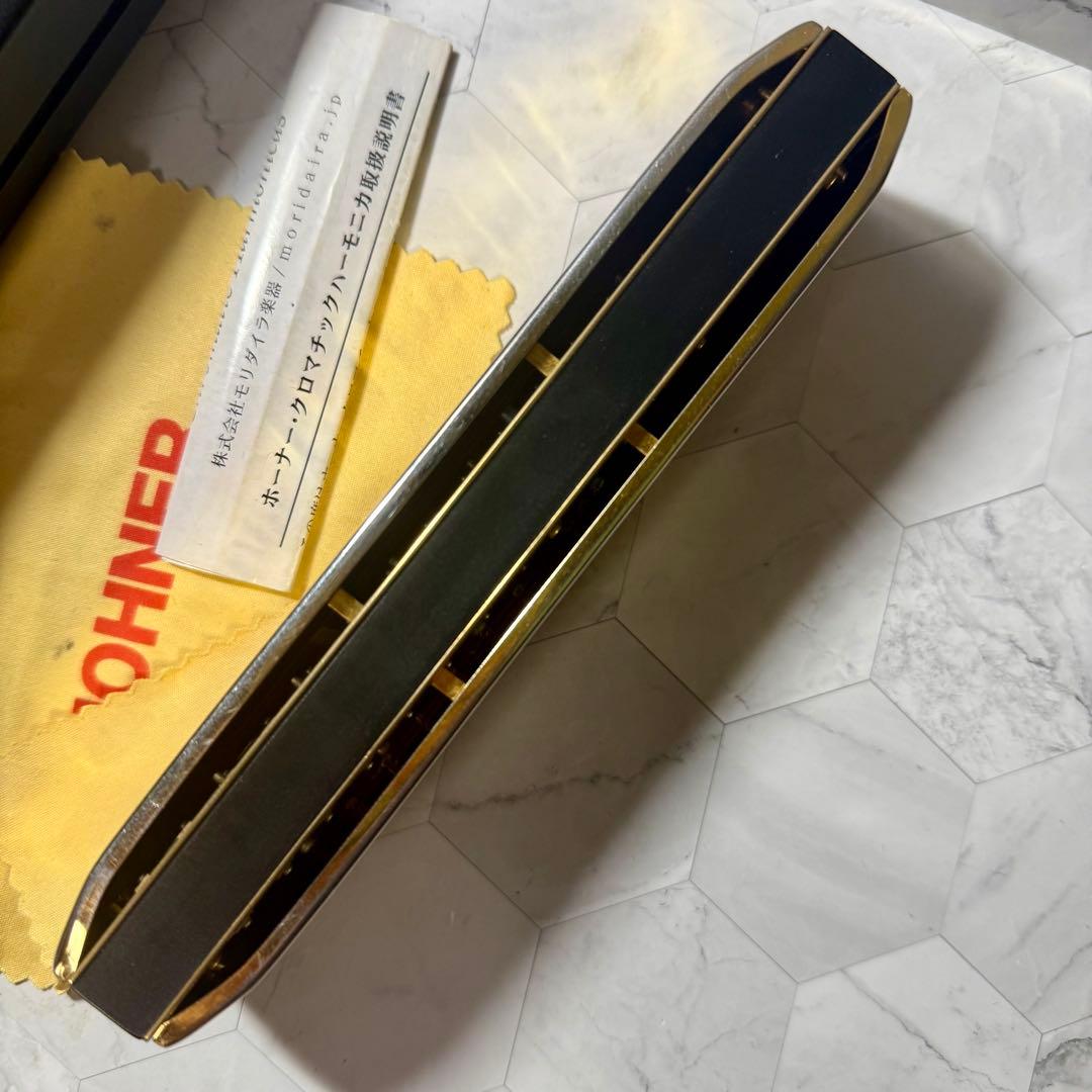 HOHNER ホーナー　SUPER 64 G ゴールド　クロマチックハーモニカ
