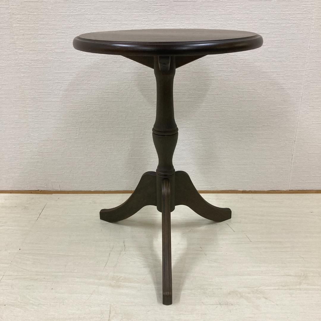 【マルニ】地中海　ワインテーブル　サイドテーブル　コーヒーテーブル　木製 C