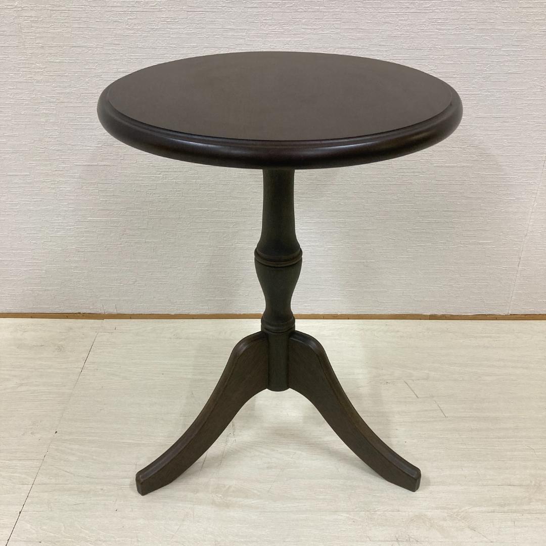 【マルニ】地中海　ワインテーブル　サイドテーブル　コーヒーテーブル　木製 C