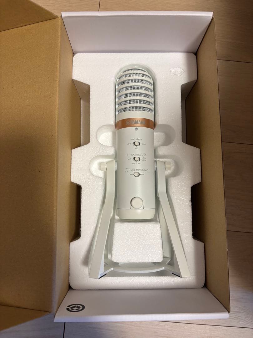 YAMAHA AG01 ホワイト マイク
