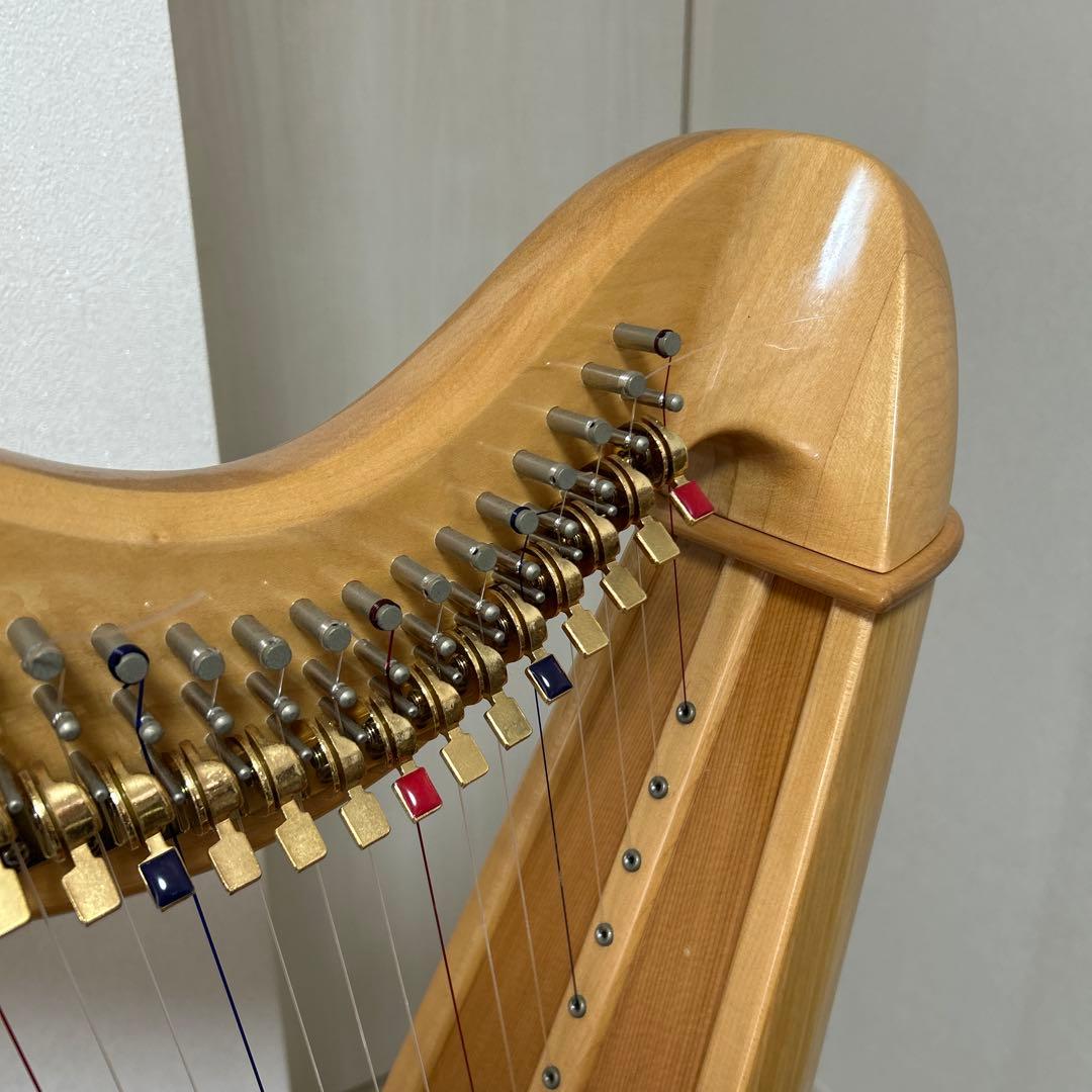 ハープ 36弦 ナチュラルウッド