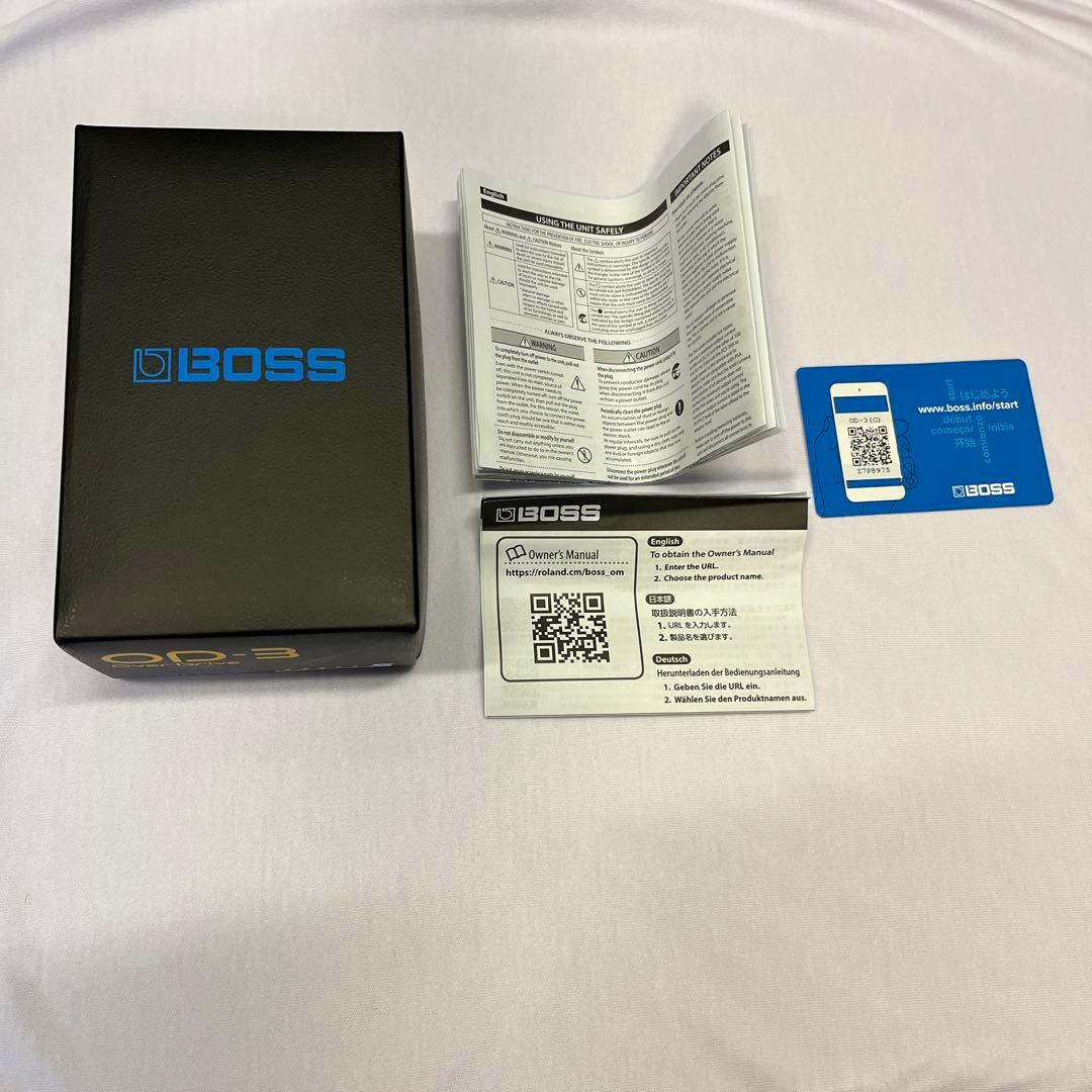 【美品】BOSS OverDrive OD-3 ギターエフェクター