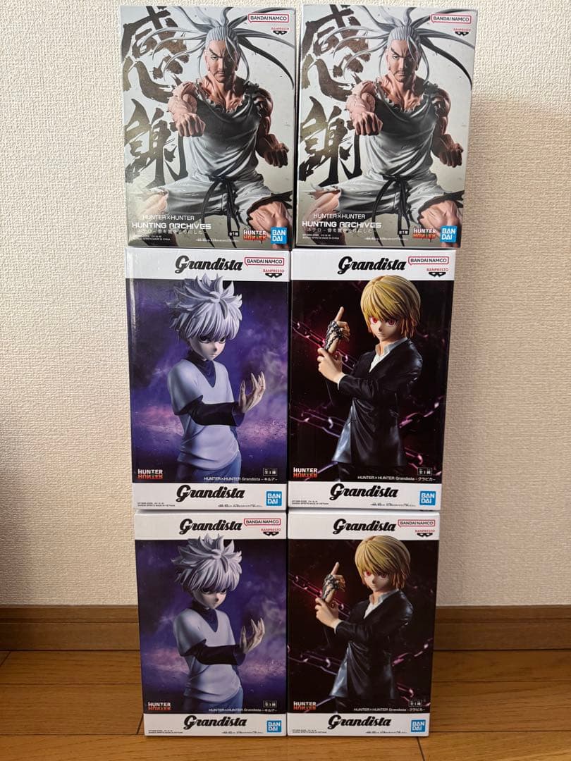 HUNTER×HUNTERフィギュア6体セット