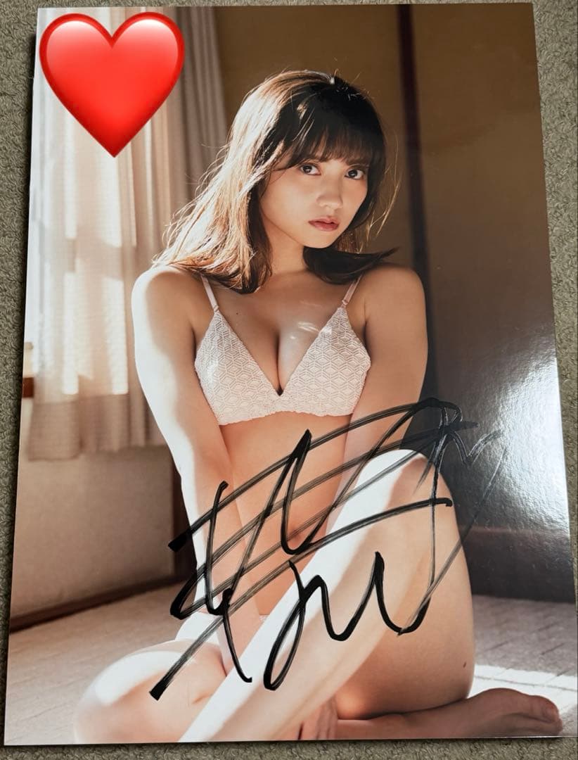 L*z様 BLT 桃月なしこ直筆サイン入り パネル 水着 グラビア