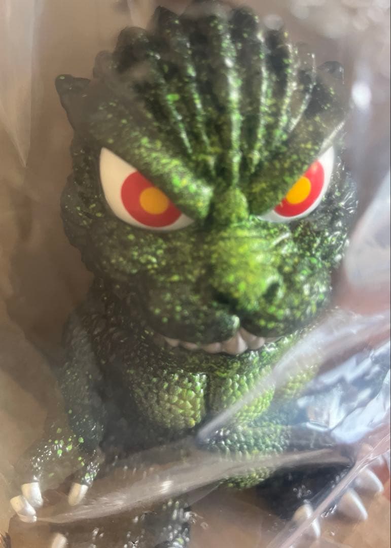 ゴジラ VS ビオランテ激闘 バーニングキングダム ソフビ ビオゴジ 1989