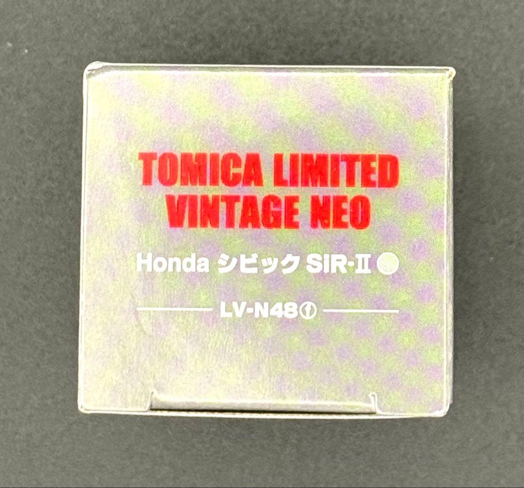 【新品】TOMICALIMITEDVINTAGENEO HondシビックSiRⅡ