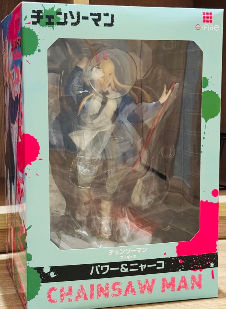 フィギュア　パワー＆ニャーコ　S-fire