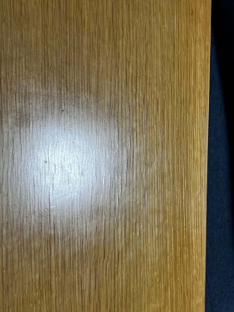 無印良品　リビングでもダイニングでもつかえるテーブル3（オーク材）幅150cm