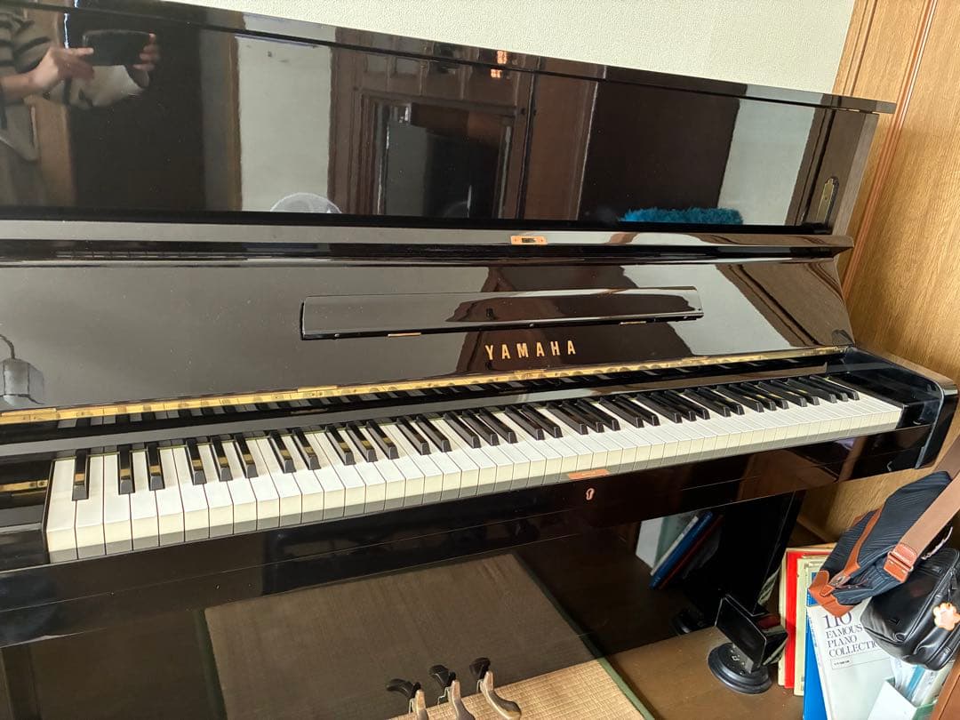 ヤマハ アップライトピアノ U１ 調律済み　音源あり