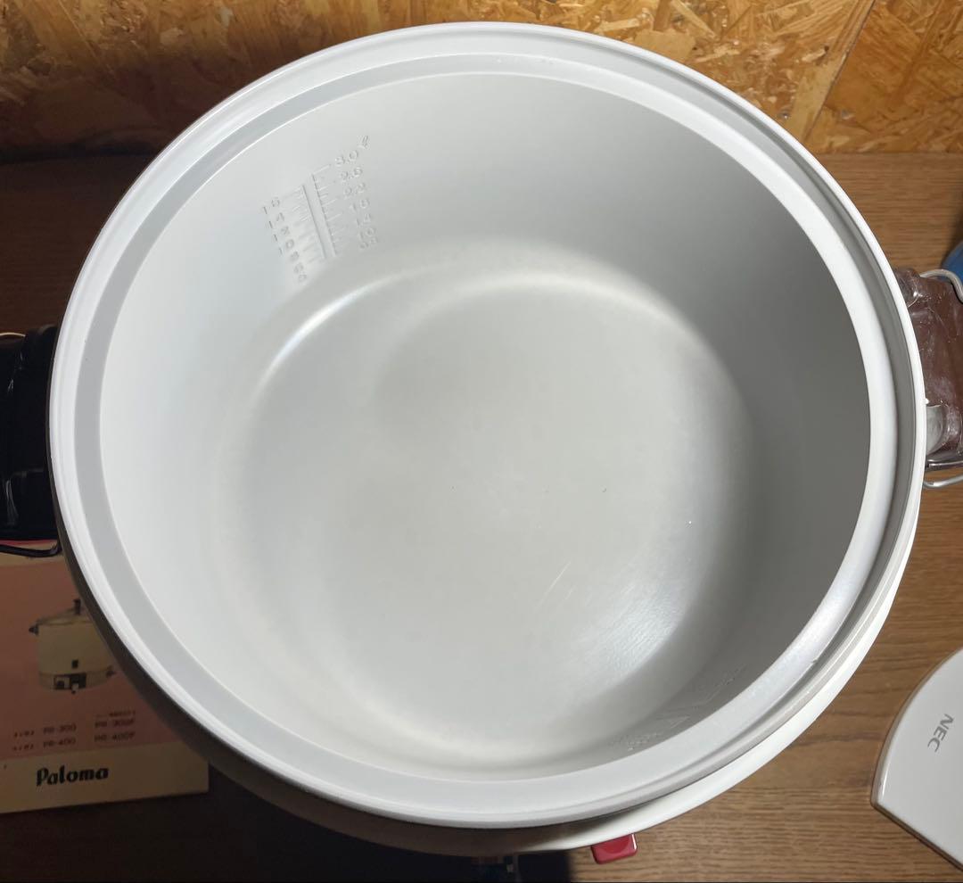 ほぼ未使用 Paloma パロマ LPガス用 炊飯器 PR300-F 取説付き