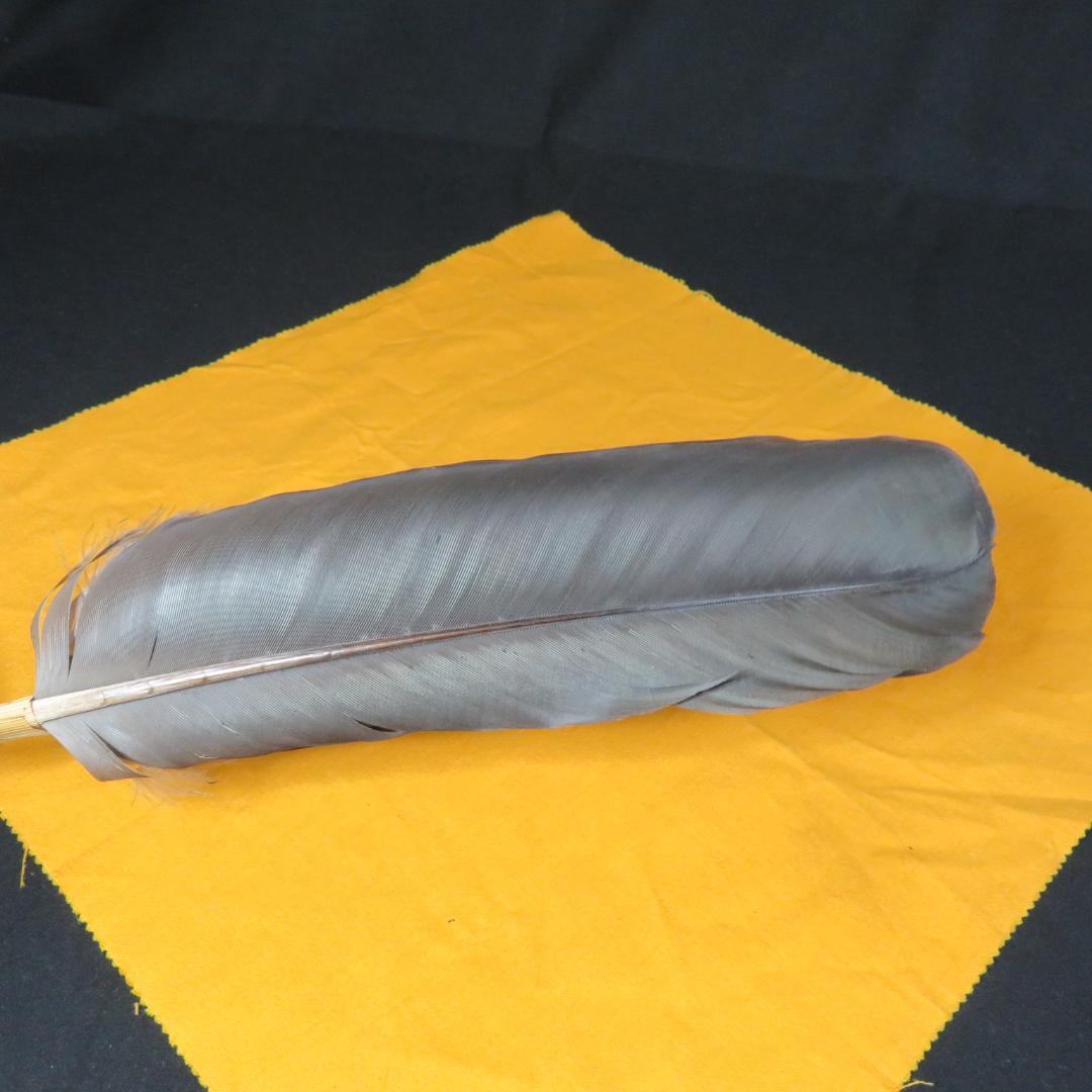 羽箒 羽根 茶道具 コウ鶴 茶器 風炉