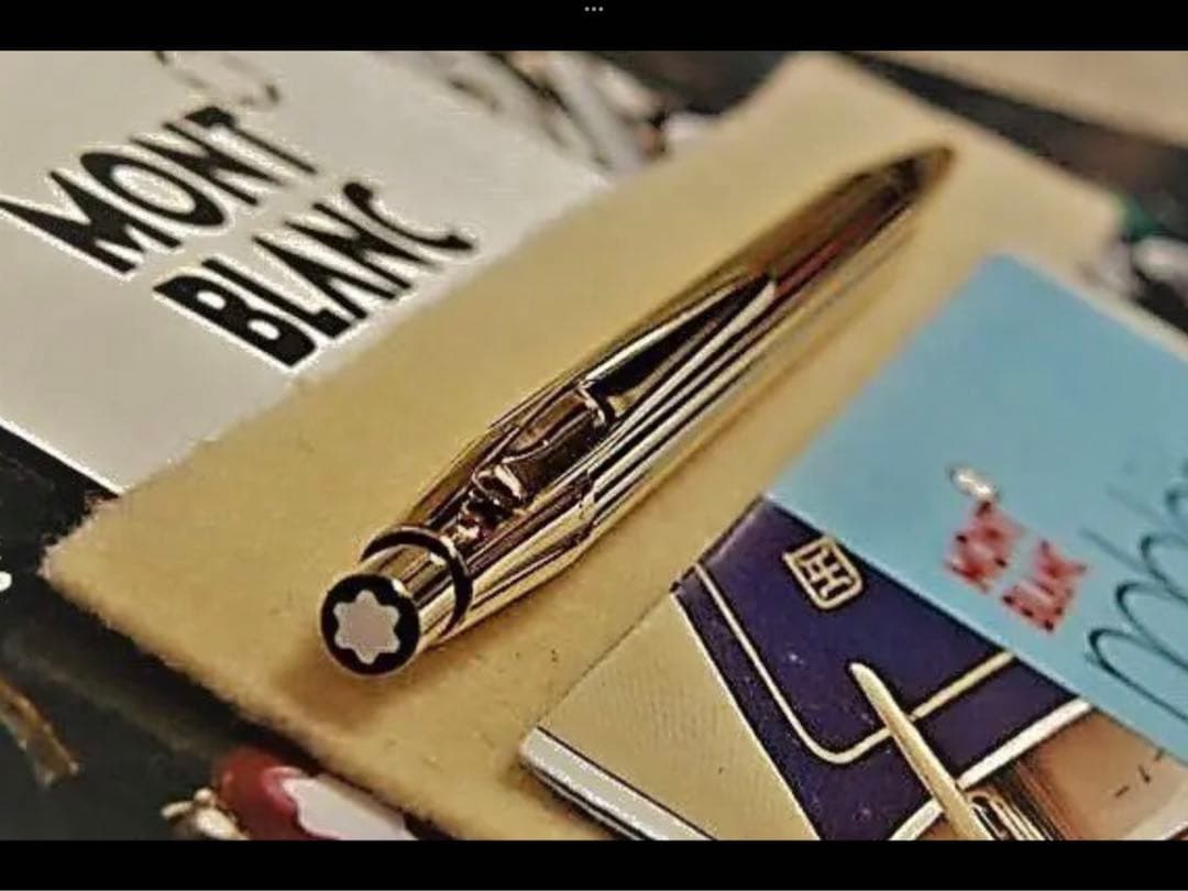 金運を引き寄せる総金張りの価値ある歴史的逸品No1947★モンブラン★ノブレス★