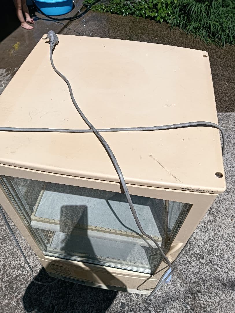 ITO EN 冷温庫　ショーケース SANYO 2段棚