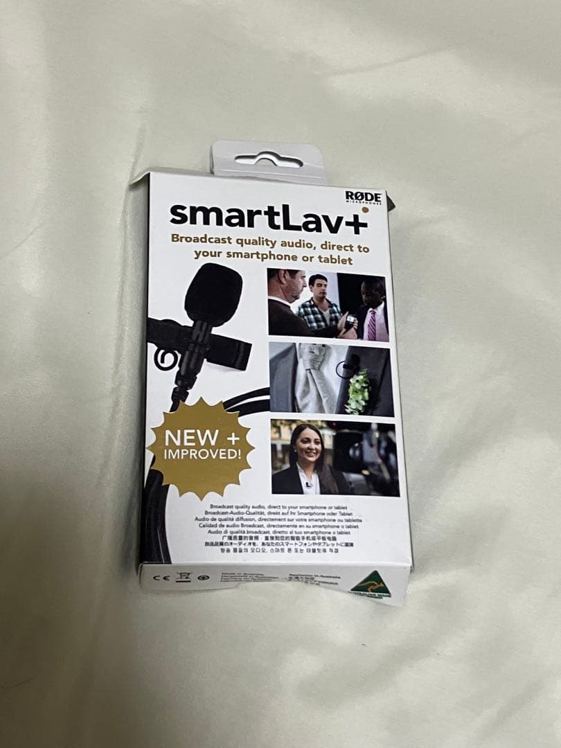 【定価14,300円】RODE smartLav+ ラベリアマイク ピンマイク