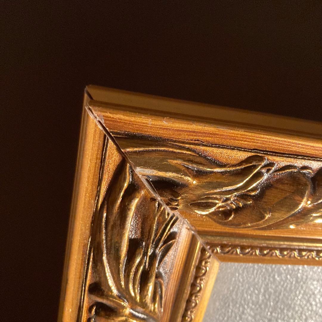 ★アウトレット★手書き油絵 カフェ 額付き インテリア 油彩画