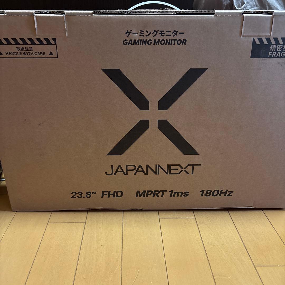 JAPANNEXT ゲーミングモニター 23.8インチ FHD 180Hz