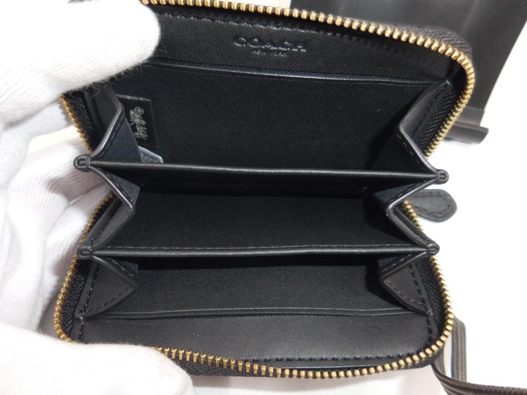 ✨COACH　コーチ　ケース スモールジップ カードケース CM505