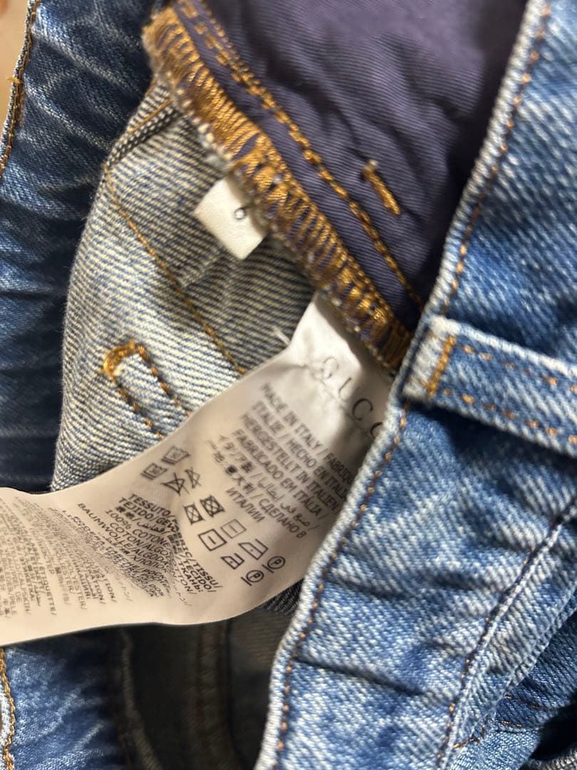 グッチ　パンツ　ジーパン　ジーンズ　長ズボン　GUCCI キッズ　デニム