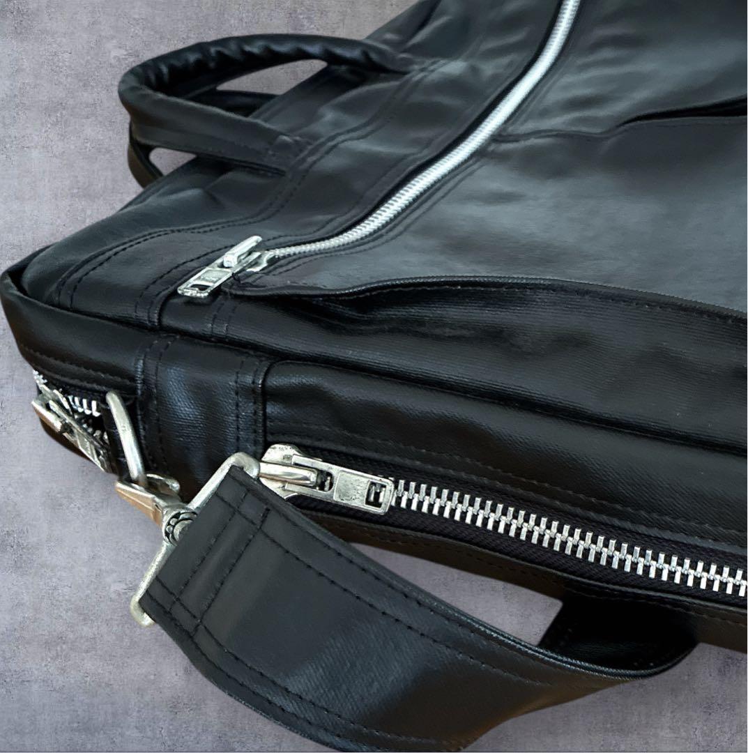 美品　PORTER ポーター フリースタイル 2WAYブリーフケース ブラック