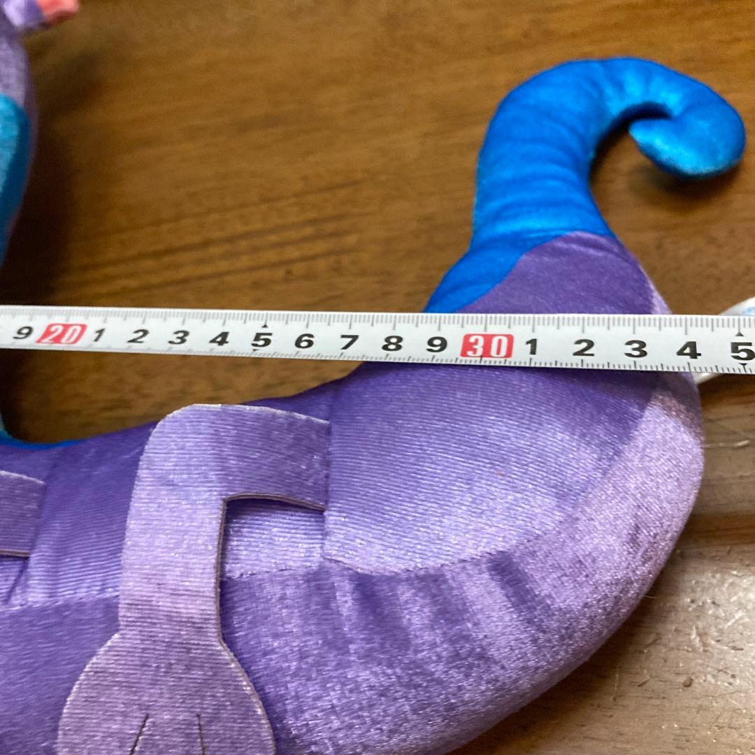 ヴィラン　いたずら　ランドール　ぬいぐるみ　モンスターズインク　紫　トカゲチック