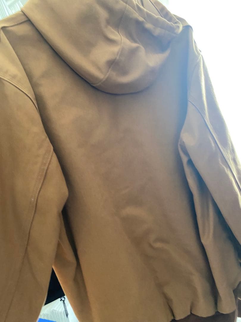 Carhartt ブラウン フード付きジャケット Lサイズ