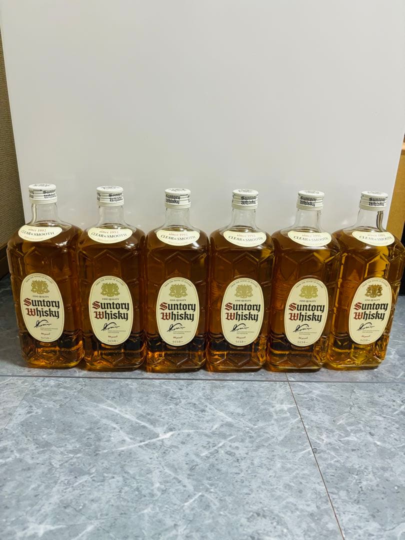 新品 限定品 サントリー 白角 ウイスキー 700ml 6本セット 山崎　終売品