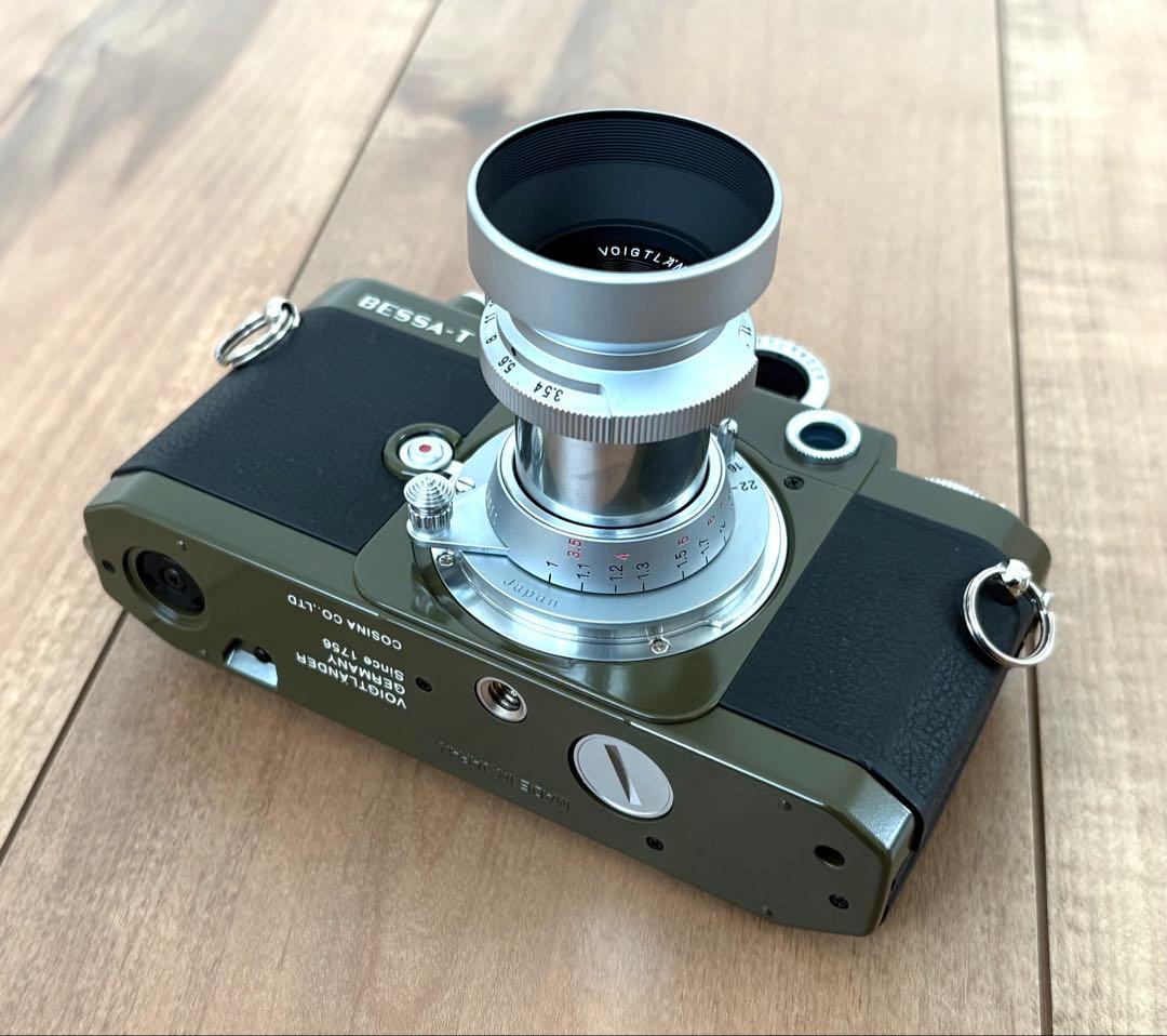 Bessa-T HELIAR 101YEARS フォクトレンダ ベッサ オリーブ