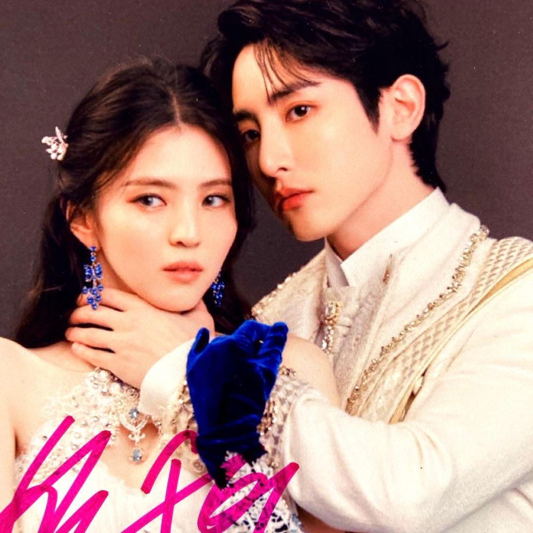 イ・スヒョクとハンソヒ直筆サイン入り2Lサイズ写真…