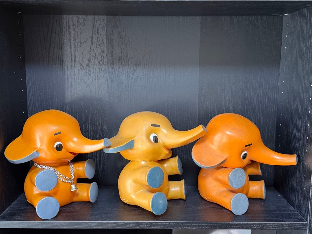 サトー製薬 サトちゃん 　レア 希少 ソフビ 人形 3体セット 大：約26cm