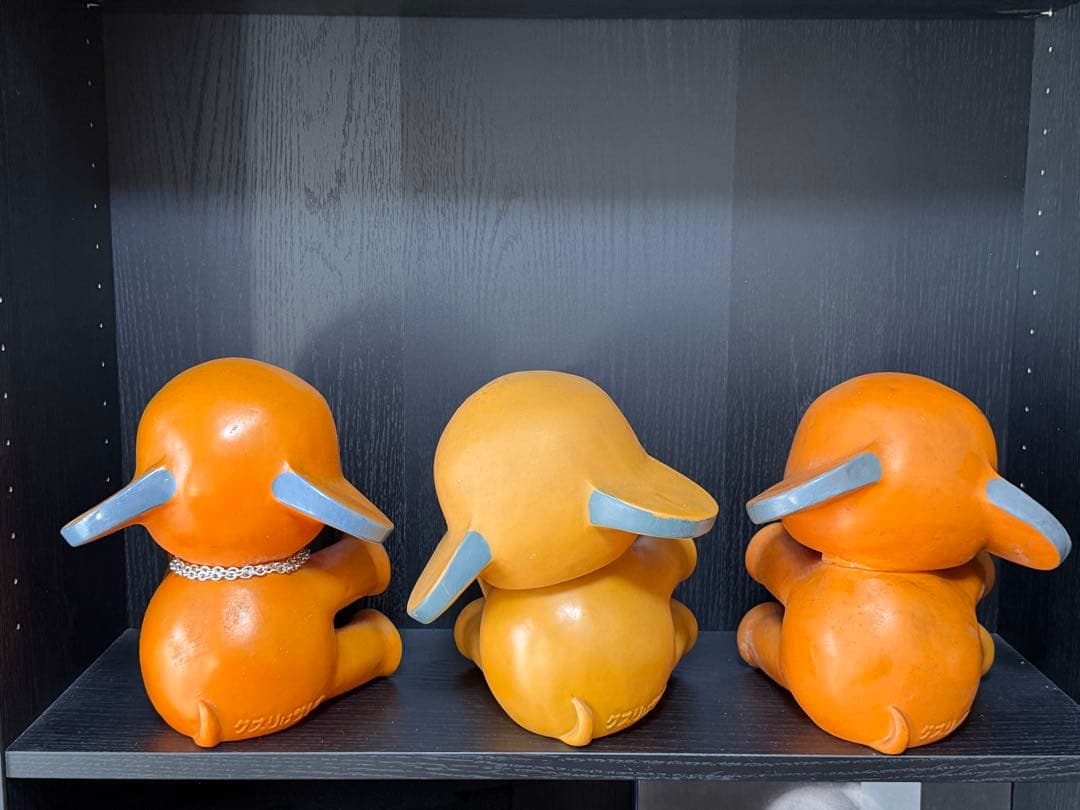 サトー製薬 サトちゃん 　レア 希少 ソフビ 人形 3体セット 大：約26cm