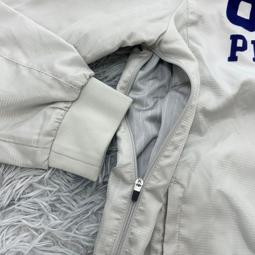 美品　パーリーゲイツ　スニード　ジャケット　プルオーバー　蓄熱　グレー　サイズ2