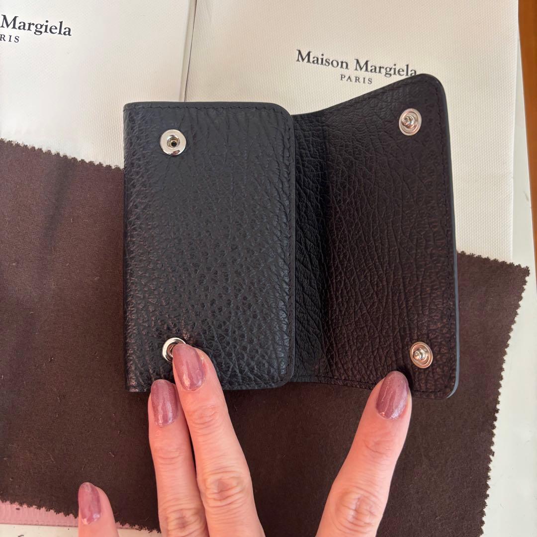 【美品】Maison Margiela メゾンマルジェラ 6連キーケース 黒