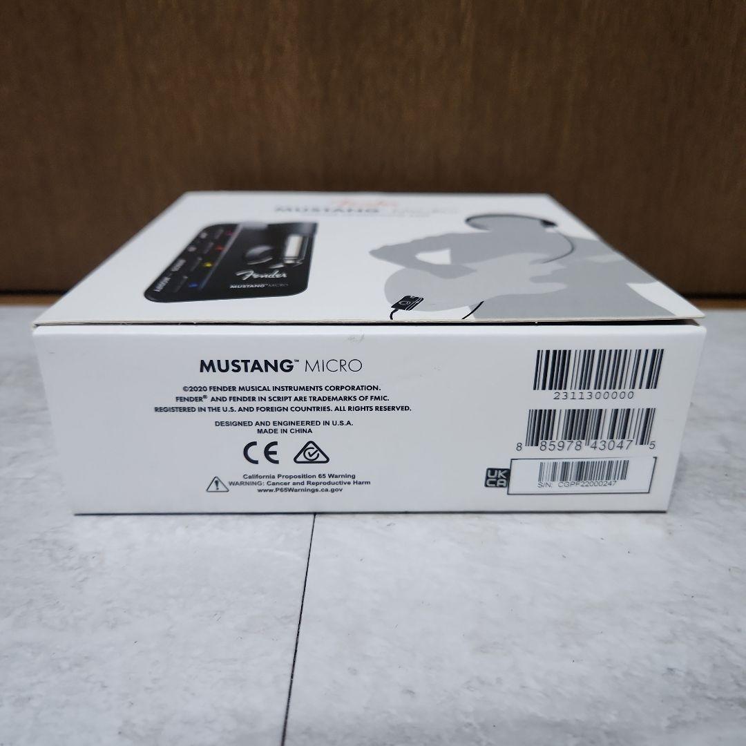 Fender　MUSTANG MICRO ギターヘッドフォンアンプ