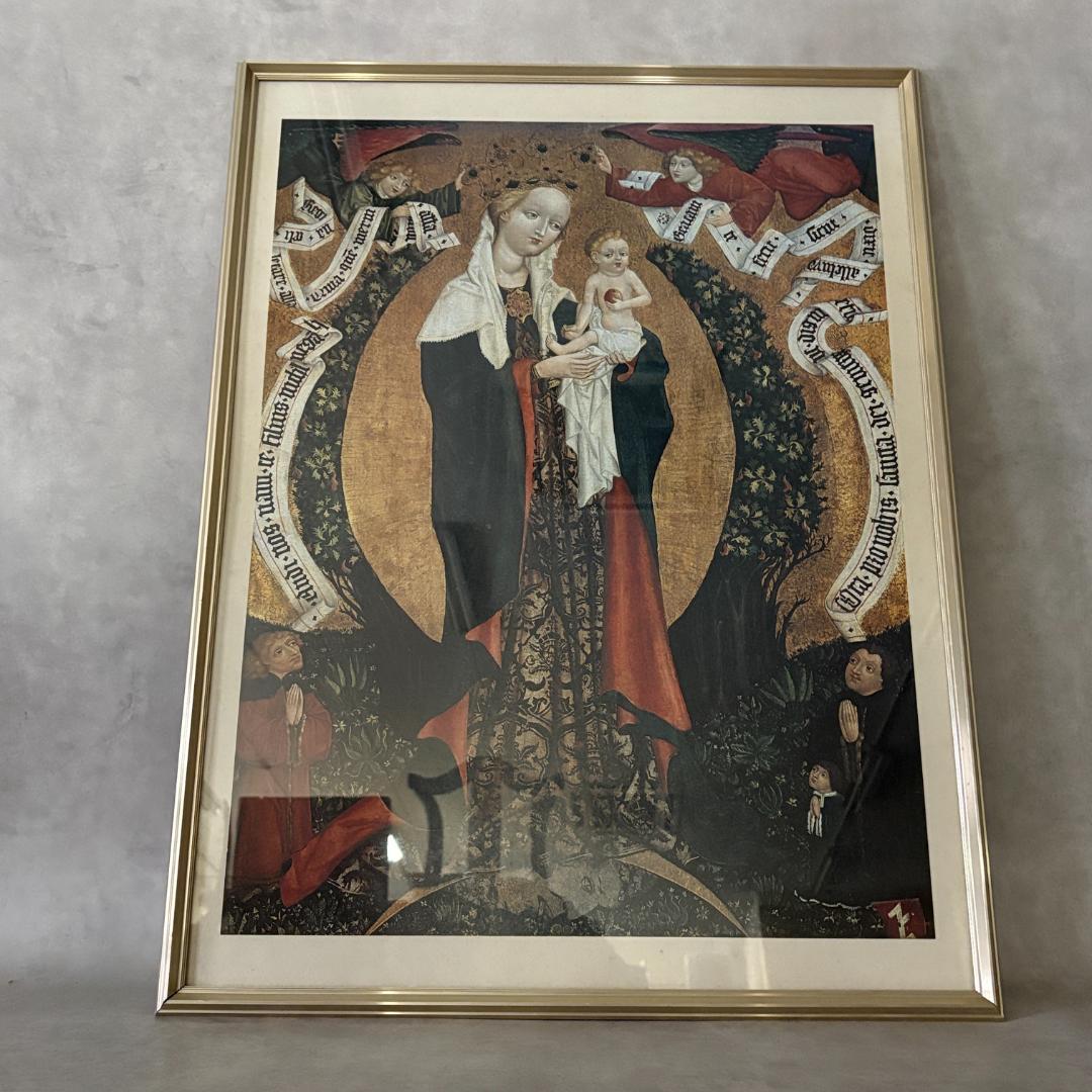 デシュトナーの三日月上の聖母子 聖母マリア 天使 キリスト