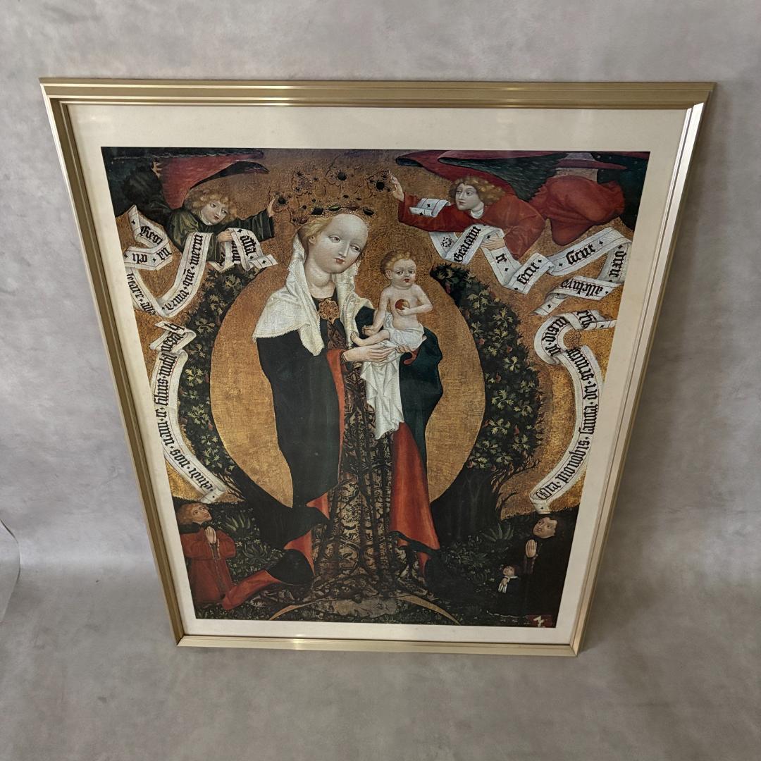 デシュトナーの三日月上の聖母子 聖母マリア 天使 キリスト