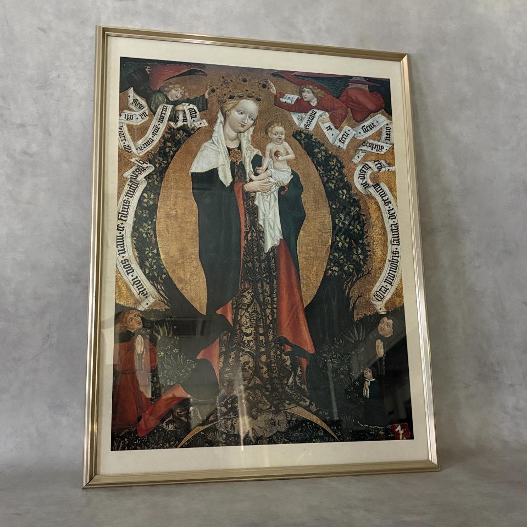 デシュトナーの三日月上の聖母子 聖母マリア 天使 キリスト