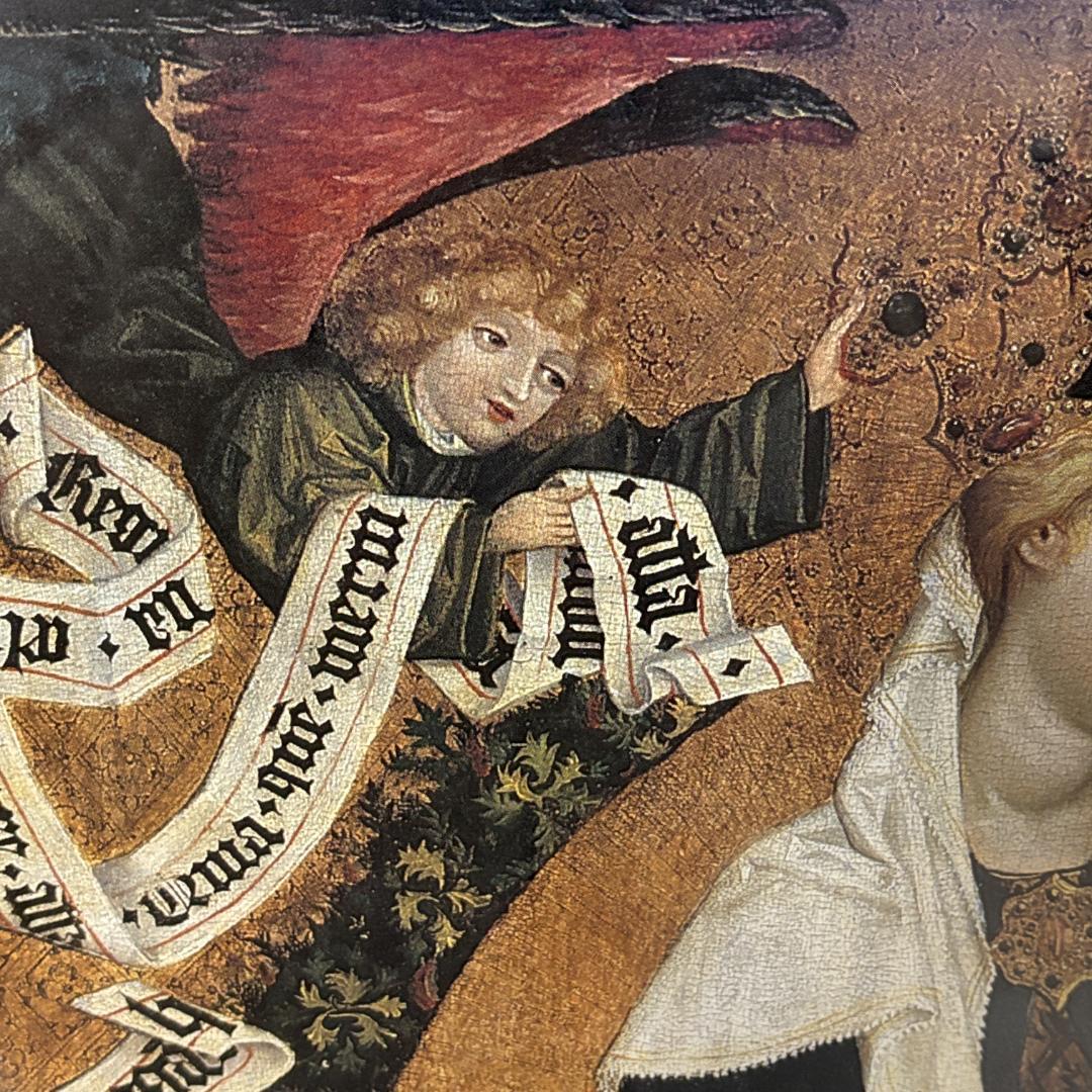 デシュトナーの三日月上の聖母子 聖母マリア 天使 キリスト