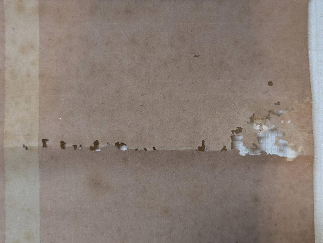 【真作】掛軸　太鼓と俳句図　戯画　和骨董　ユーモア絵画　和装インテリア　U2