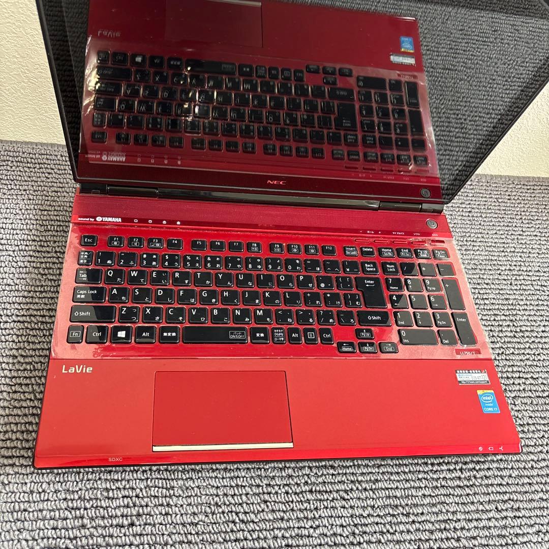 NEC LAVIE LL750/T i7-4710MQ メモリ8GBタッチパネル