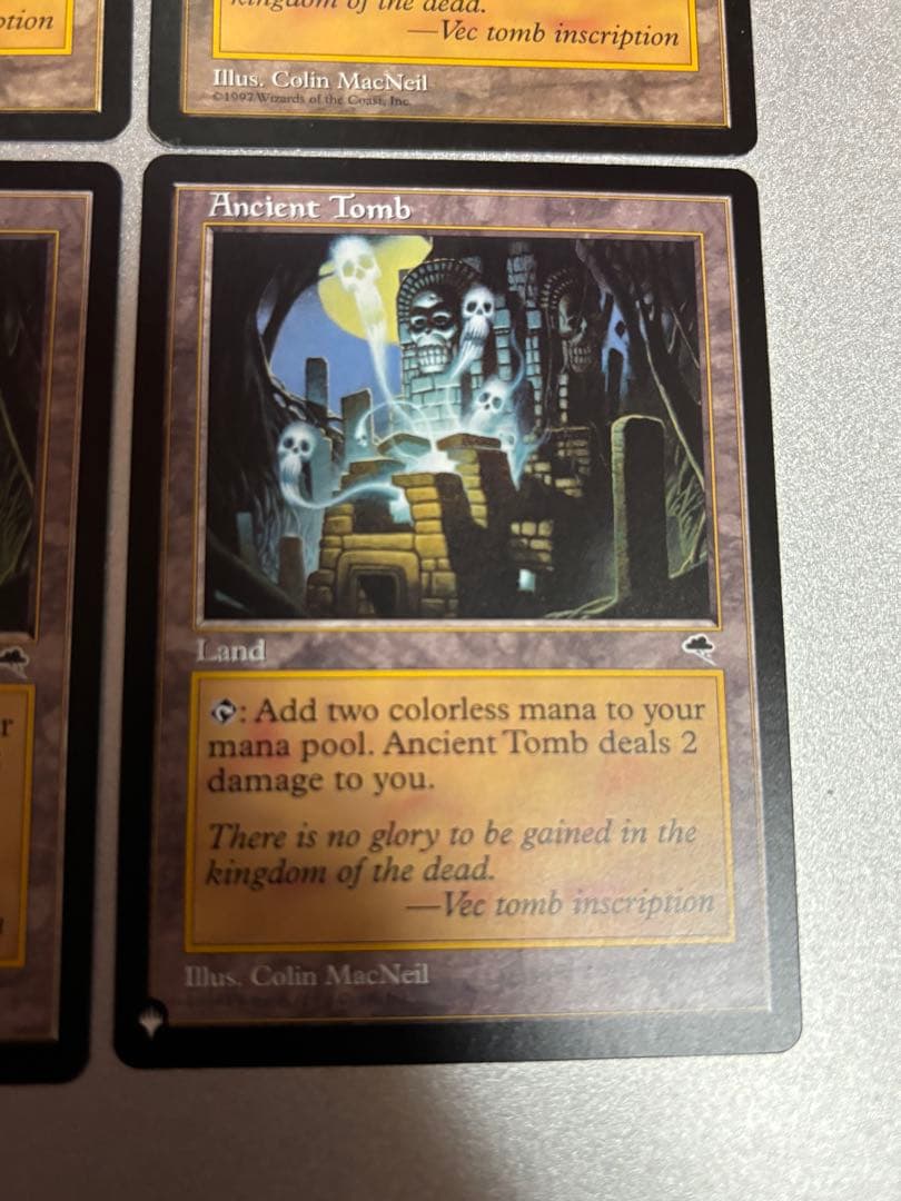 MTG Ancient Tomb 古えの墳墓 4枚セット 英語版