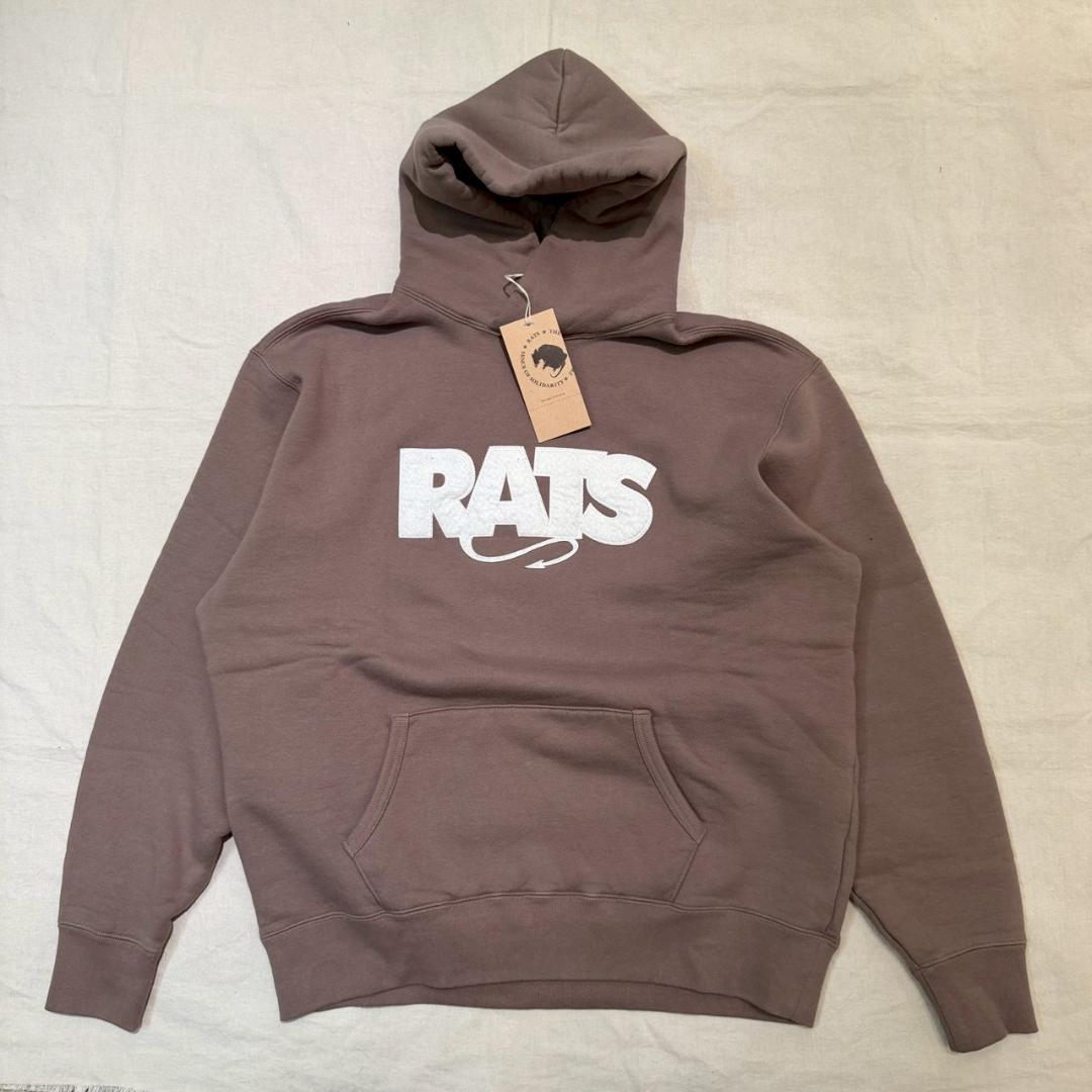 25aw 新品 RATS ラッツ BOX LOGO HOODIE XL