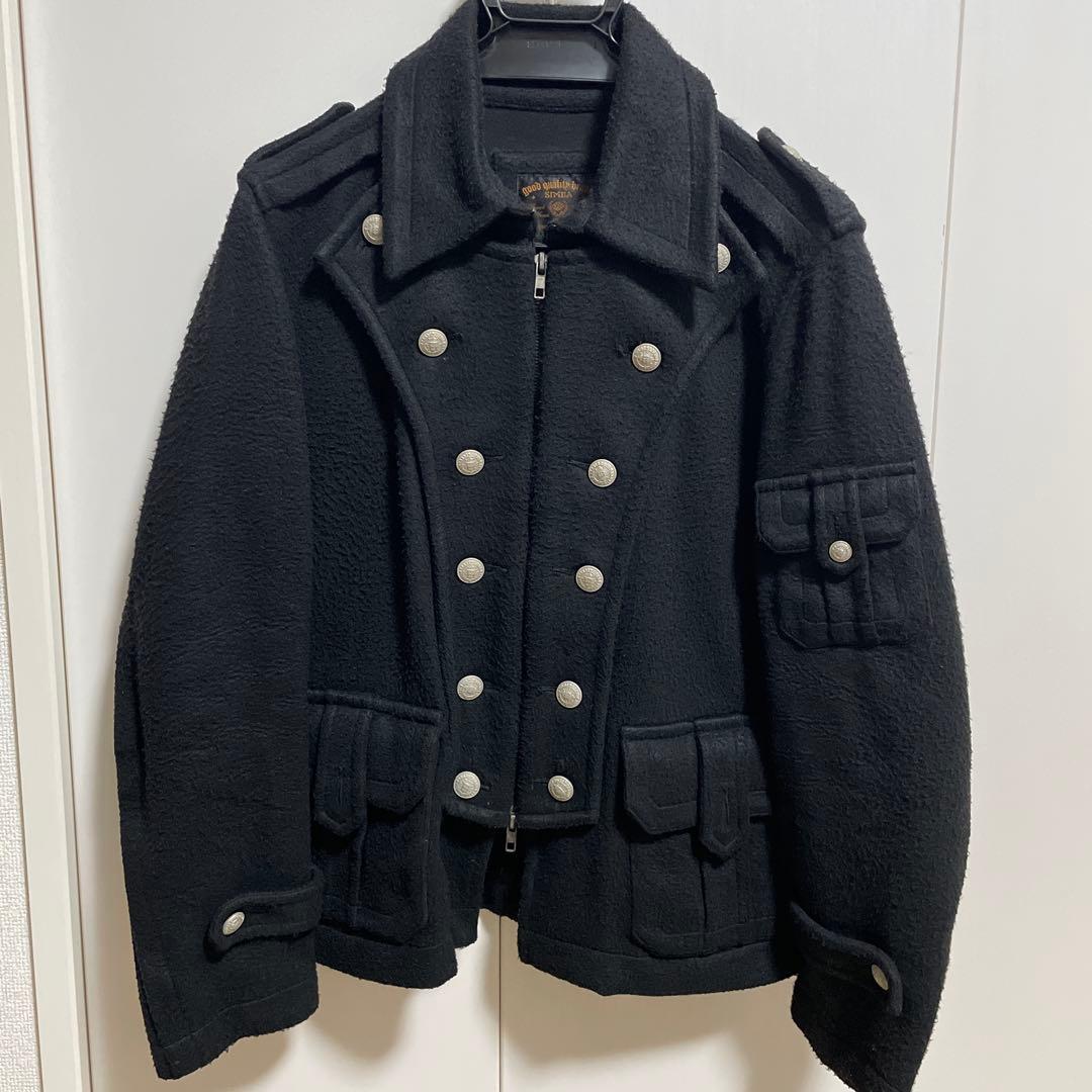 ナポレオンジャケット　古着　ナンバーナイン　レザー　エヌハリウッド