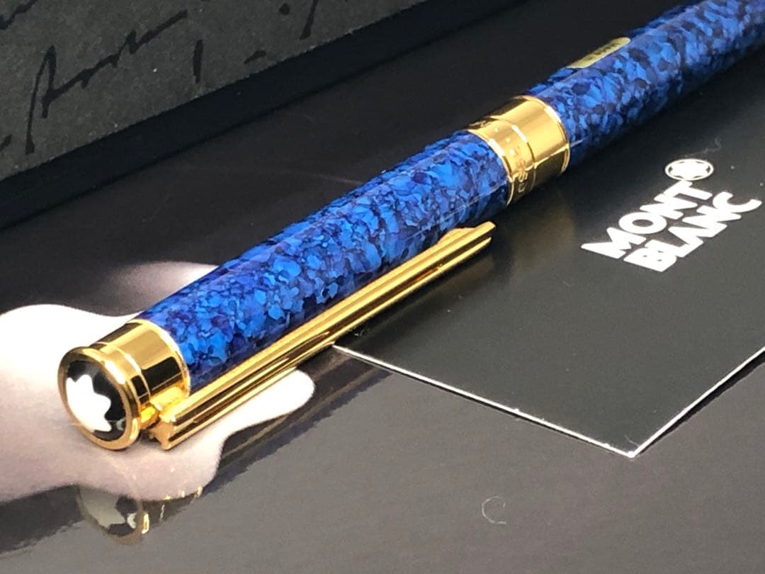 ⭐️モンブラン⭐️幸運パワー美の頂点ラピスデザイン入手困難逸品⭐️ノブレス・ドウエ金装